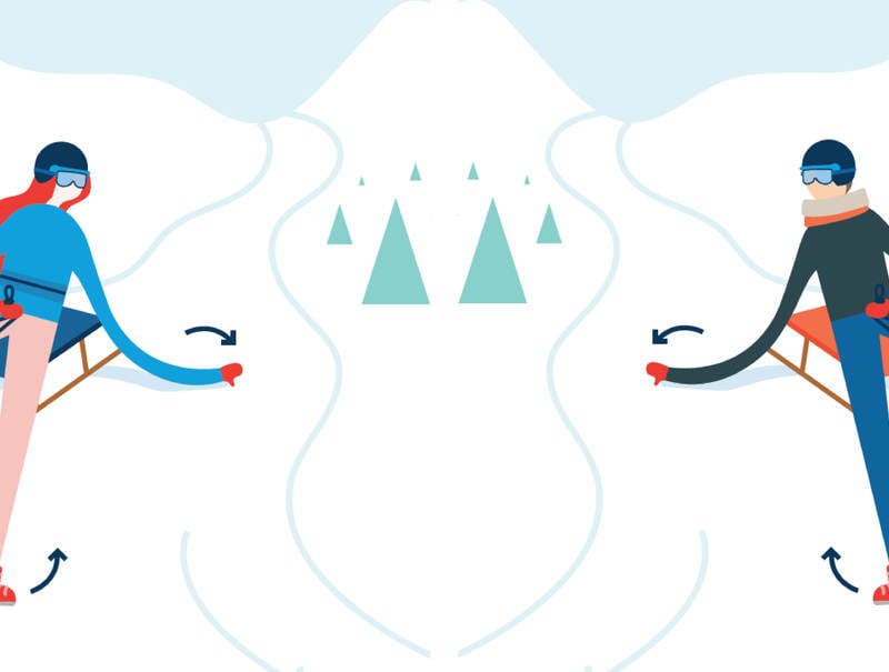 Tobogganing right