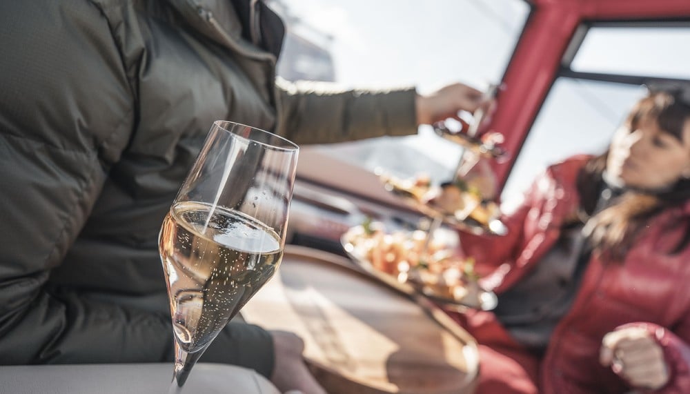 Romantische Momente <br> in der VIP-Gondel