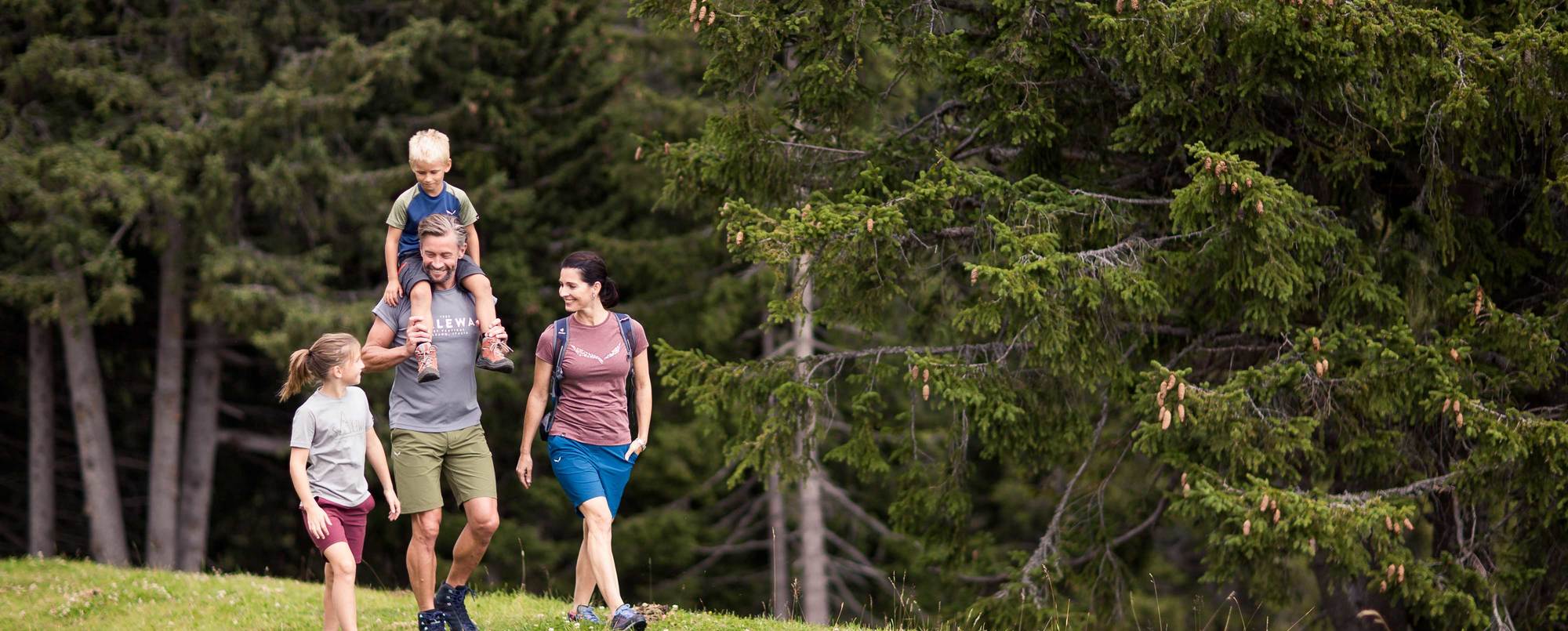 Wandern auf Meran 2000: Kleine Schritte, großer Spaß