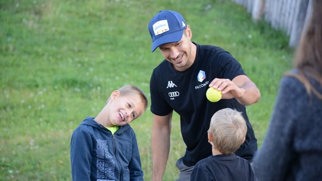 Sporttag mit Omar Visintin