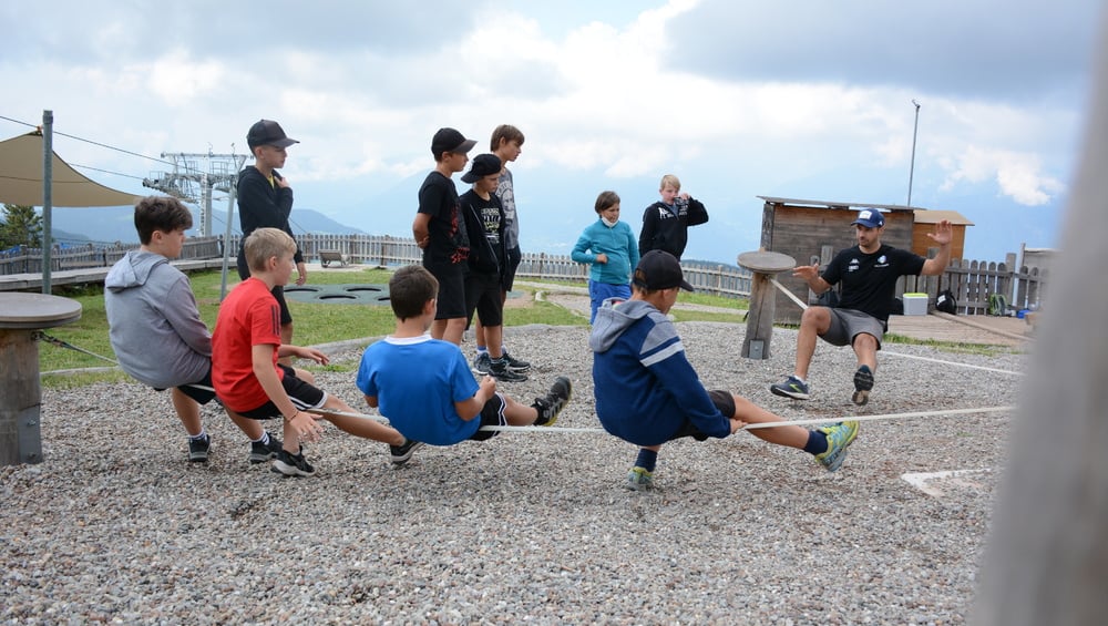 Sporttag mit Omar Visintin