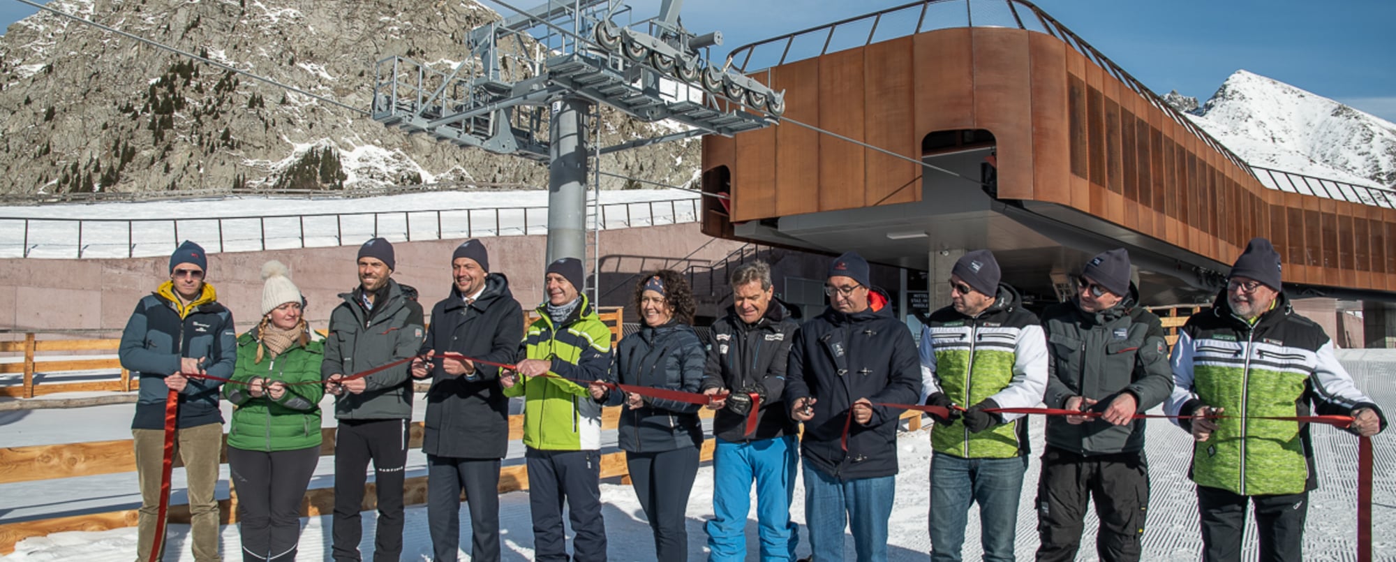 INAUGURAZIONE <br> CABINOVIA NAIFJOCH
