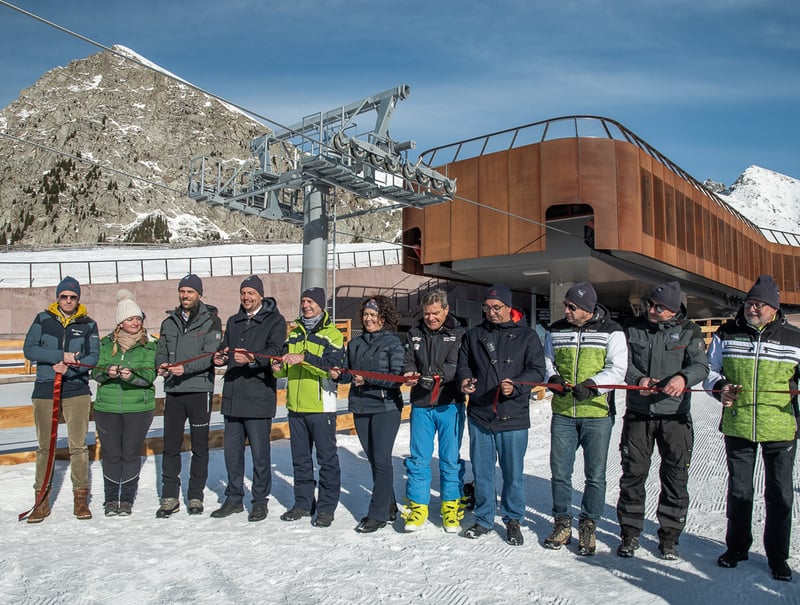 INAUGURAZIONE <br> CABINOVIA NAIFJOCH