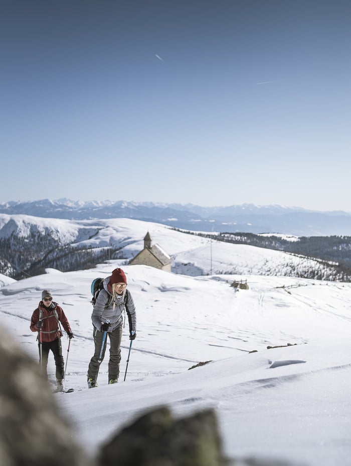 Skitours on Merano 2000 in South Tyrol