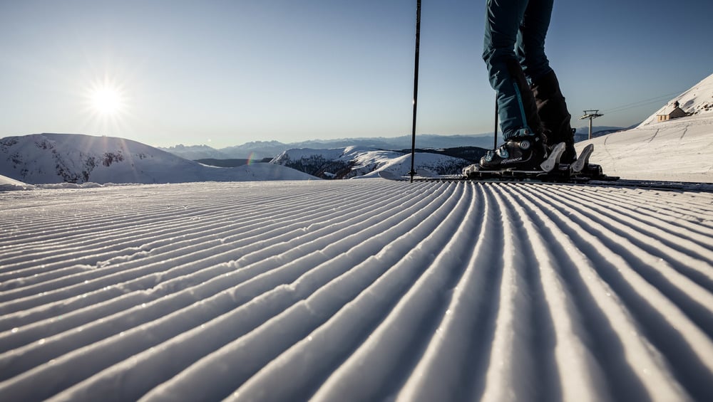 Skifahren auf Meran 2000 in Südtirol