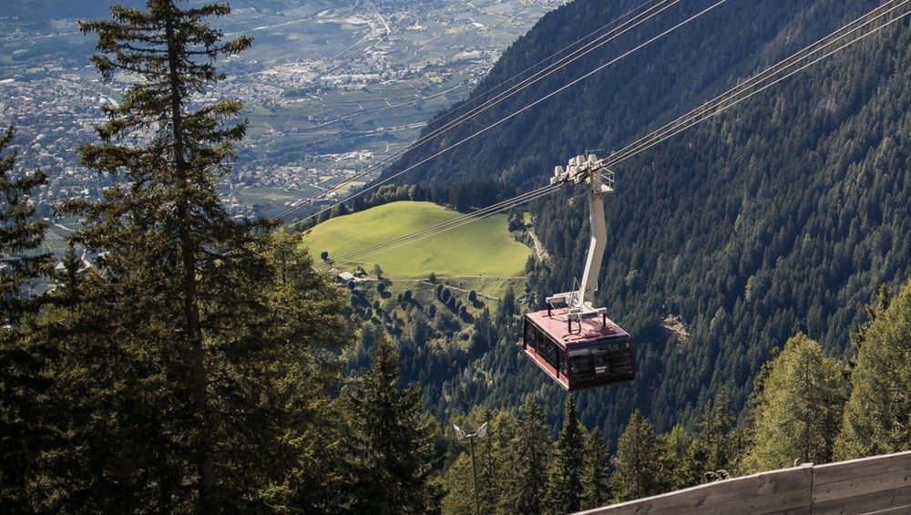 Mittelstation aussteigen,<br> Gsteier einkehren