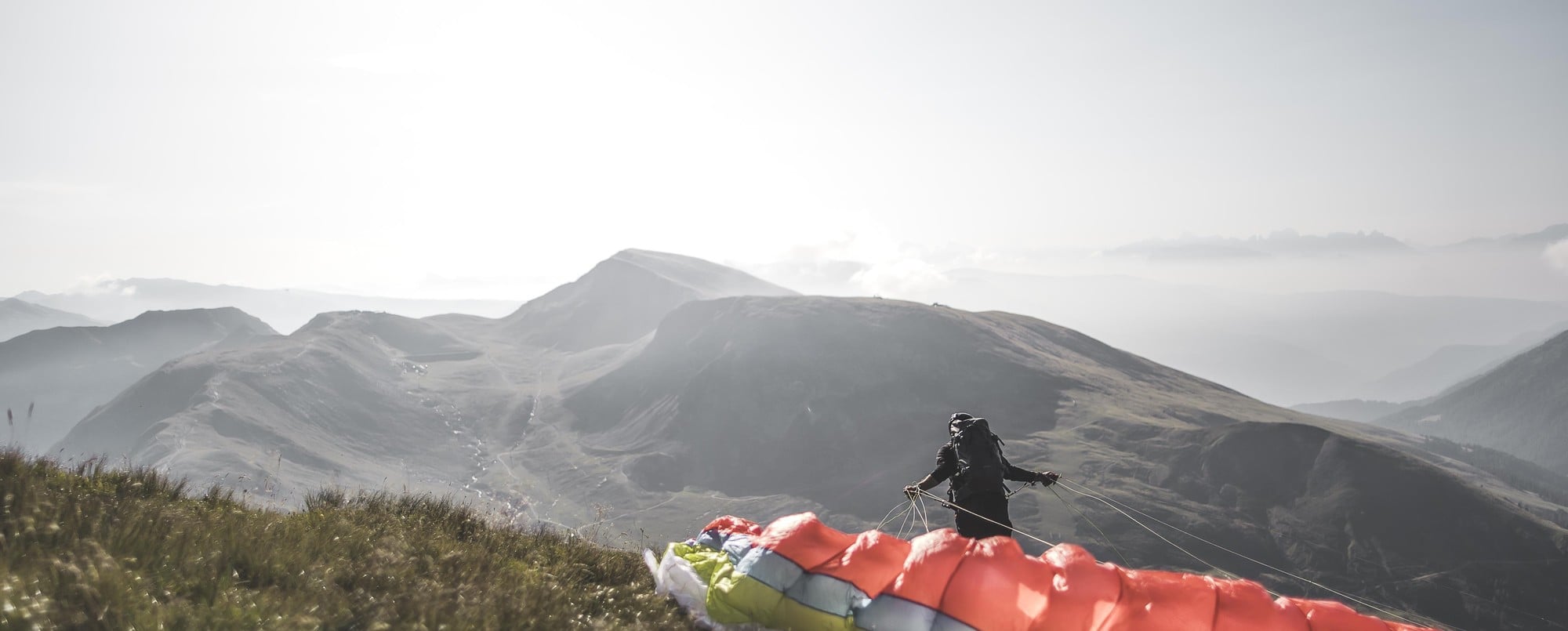 Paragleiten <br> auf Meran 2000
