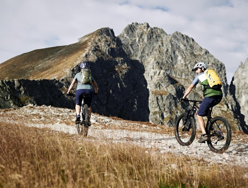 In ascesa fino al rifugio Kuhleiten