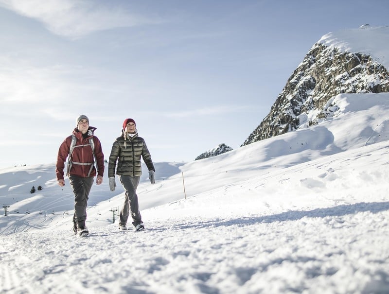 Ciaspolare a Merano 2000 in Alto Adige